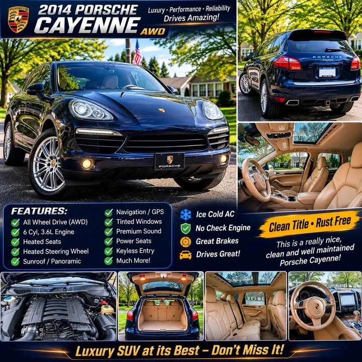 2014 Porsche 958 Cayenne - Image 2 of 5