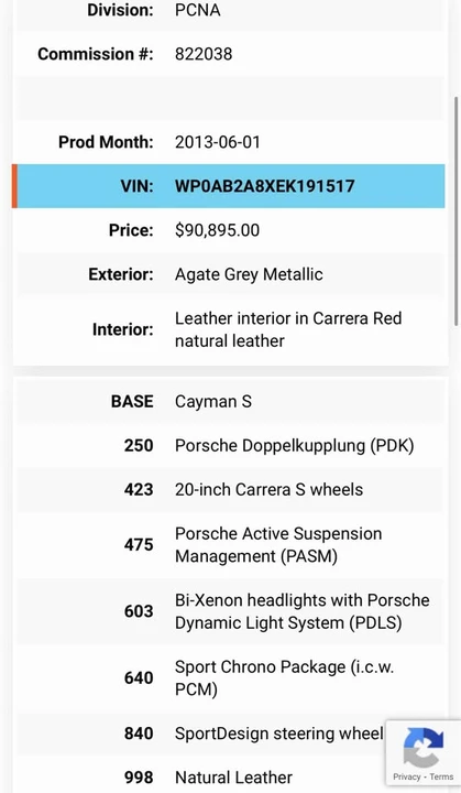 2014 Porsche 981 Cayman S - Image 19 of 20