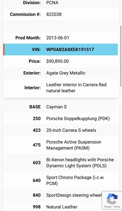2014 Porsche 981 Cayman S - Image 19 of 20