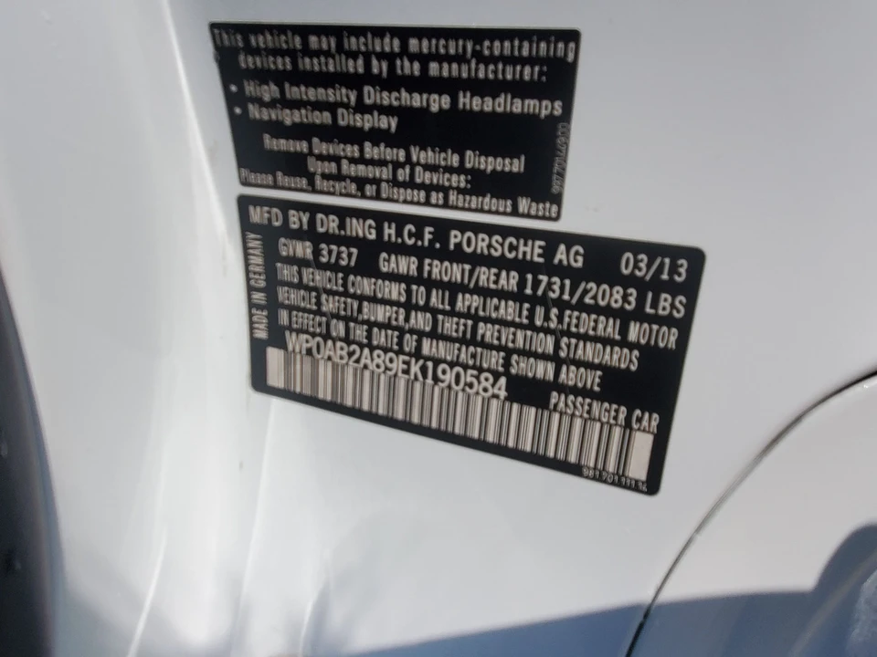 2014 Porsche 981 Cayman S - Image 16 of 17