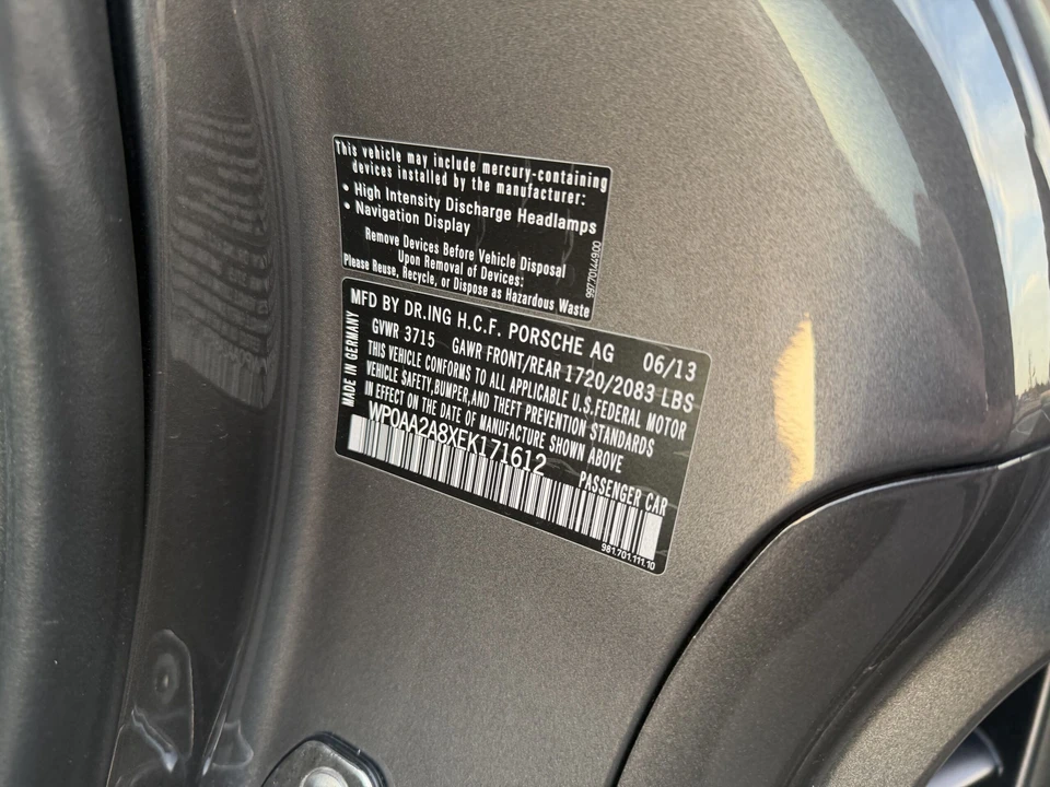 2014 Porsche 981 Cayman - Image 16 of 24
