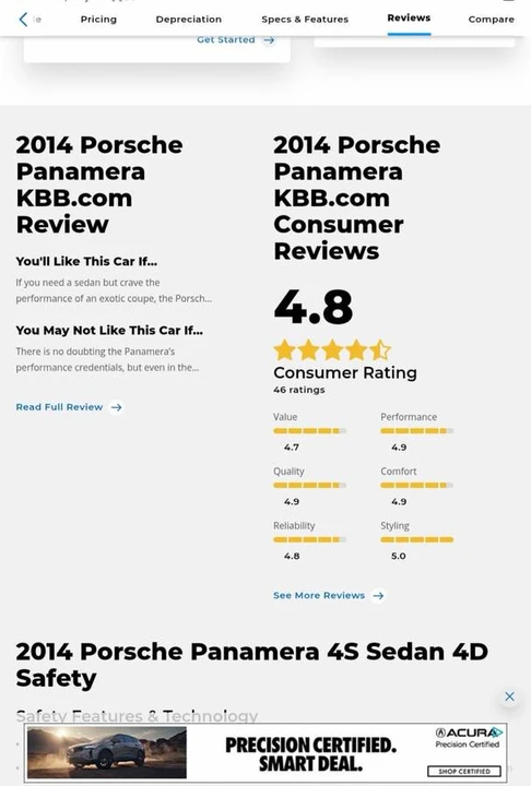 2014 Porsche 970 Panamera 4S - Image 13 of 14