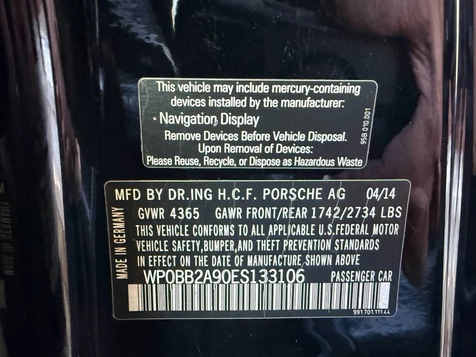 2014 Porsche 991 Targa 4 & 4S - Image 24 of 24