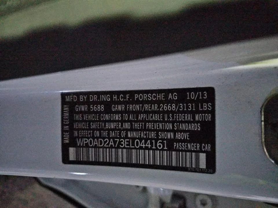 2014 Porsche 970 Panamera S - Image 12 of 13