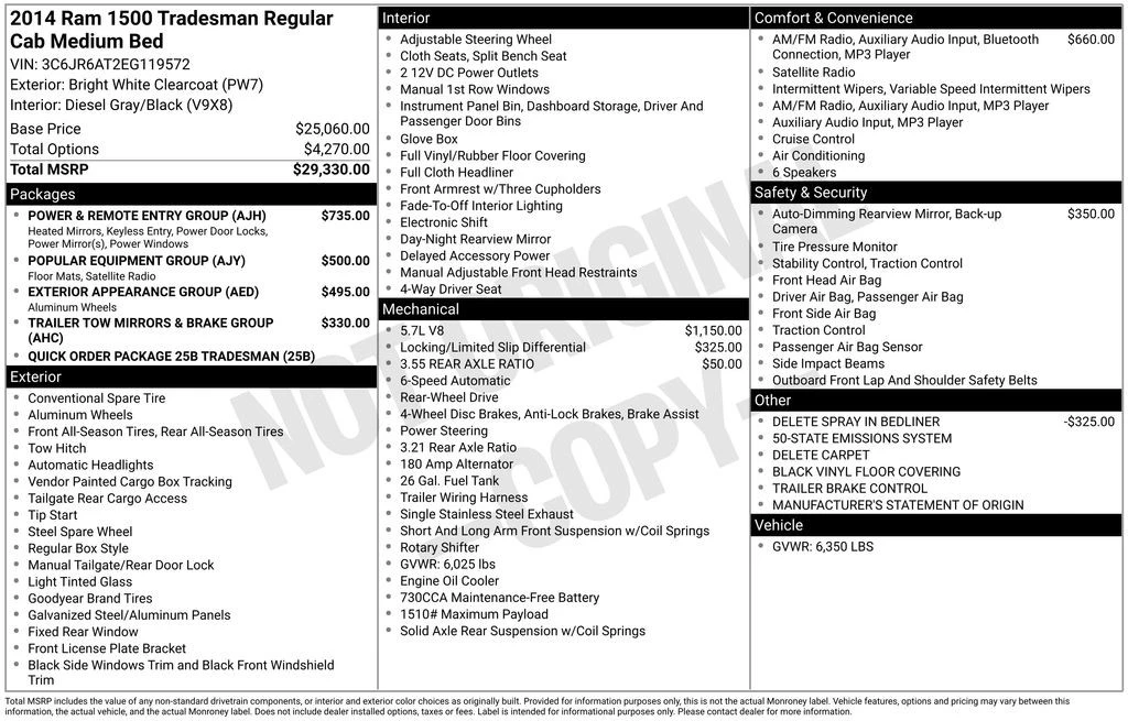 2014 Ram 1500 1st Gen - Image 2 of 10