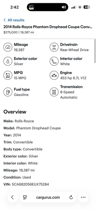 2014 Rolls-Royce Phantom VII - Image 20 of 20