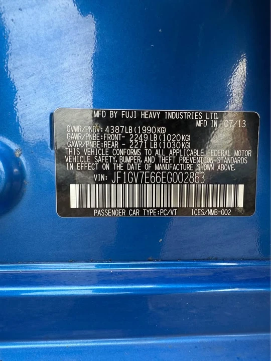 2014 Subaru Impreza WRX 3rd Gen - Image 12 of 14