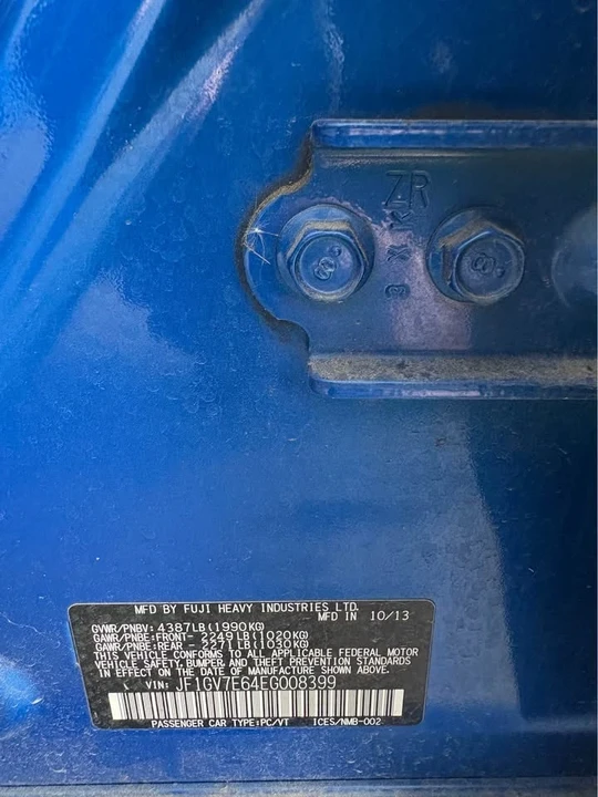 2014 Subaru Impreza WRX 3rd Gen - Image 11 of 11