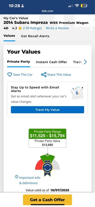 2014 Subaru Impreza WRX 3rd Gen - Image 5 of 5