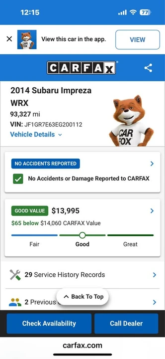 2014 Subaru Impreza WRX 3rd Gen - Image 18 of 19