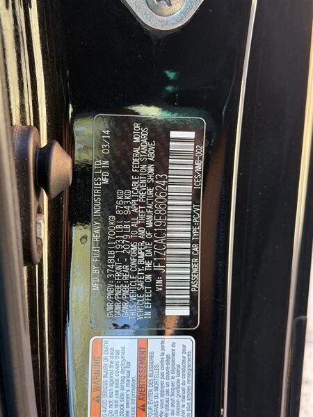 2014 Subaru BRZ 1st Gen - Image 11 of 11