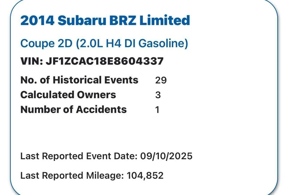2014 Subaru BRZ 1st Gen - Image 2 of 9