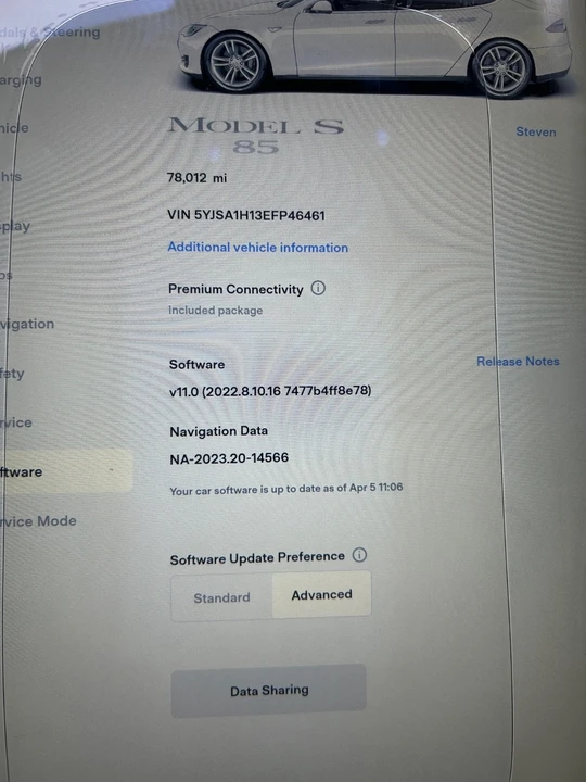 2014 Tesla Model S - Image 15 of 18