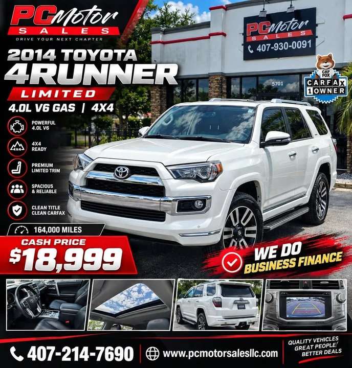2014 Toyota 4Runner 5th Gen - Image 2 of 20