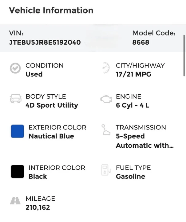 2014 Toyota 4Runner 5th Gen - Image 17 of 19