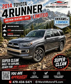 2014 Toyota 4Runner Limited Sport Utility 4D