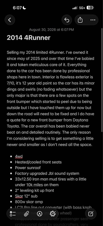 2014 Toyota 4Runner 5th Gen - Image 8 of 9