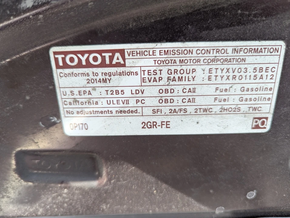 2014 Toyota Avalon 4th Gen - Image 10 of 10