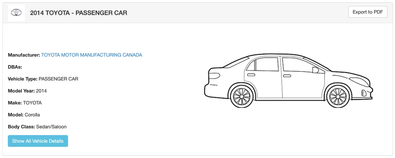 2014 Toyota Corolla 11th Gen - Image 21 of 21