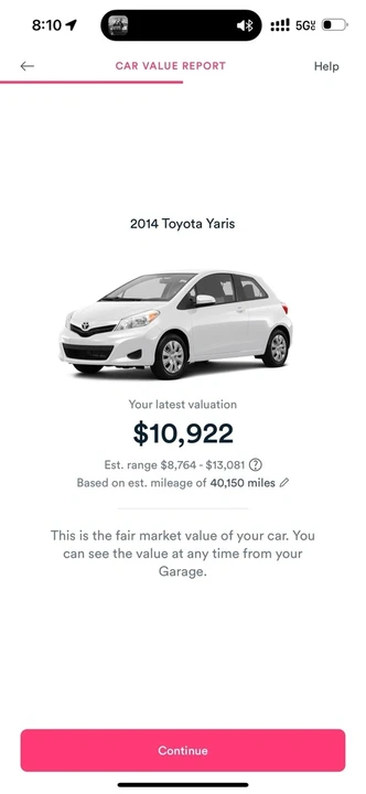 2014 Toyota Yaris - Image 9 of 9
