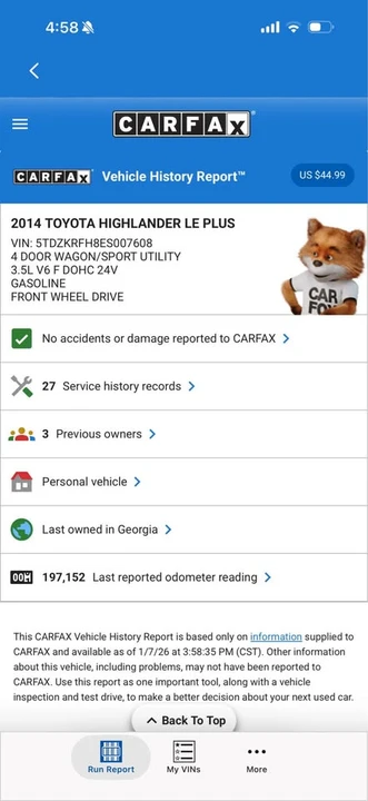 2014 Toyota Highlander - Image 16 of 16