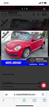 2014 Volkswagen Beetle Coupe