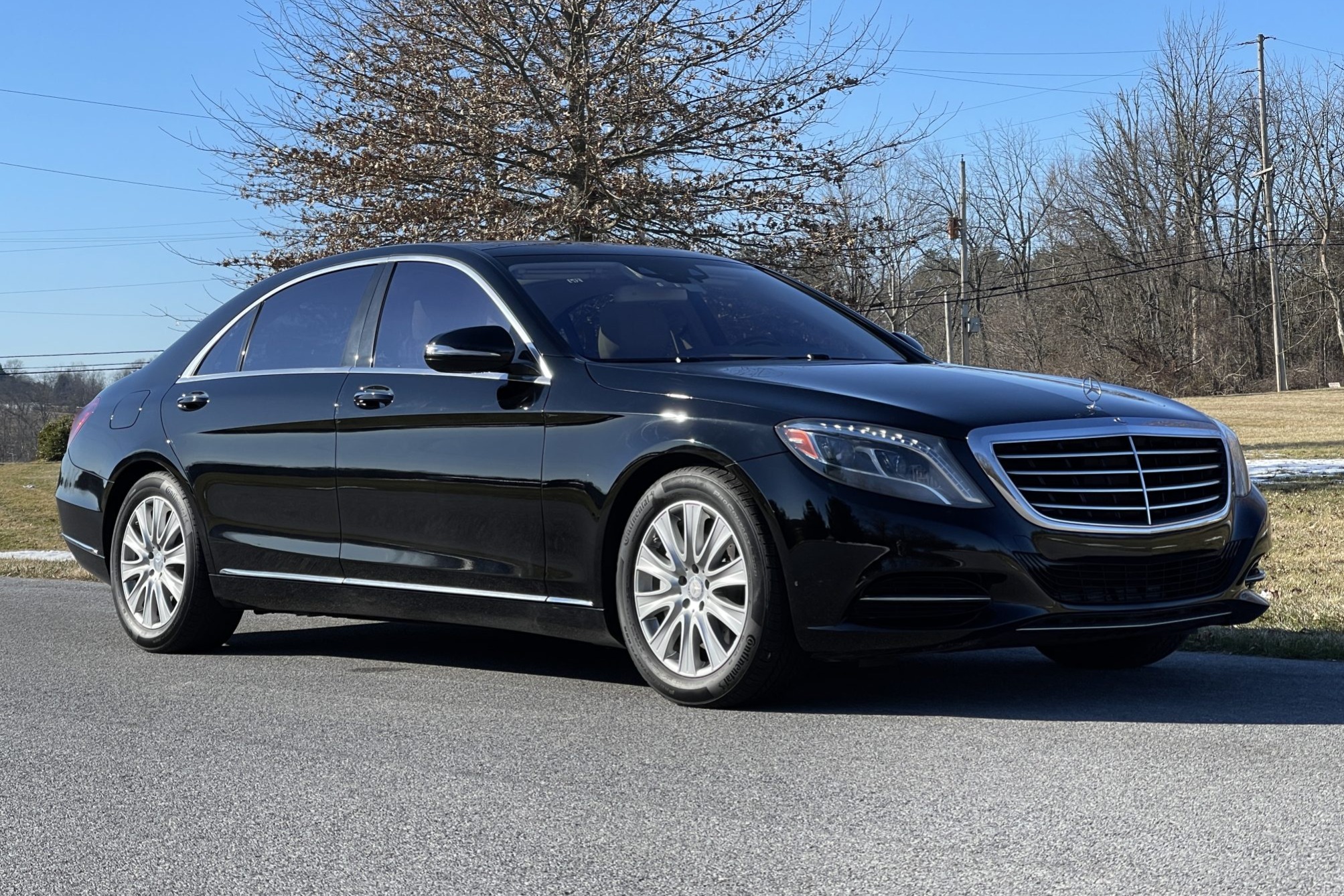 40k-Mile 2014 Mercedes-Benz S550 Sedan