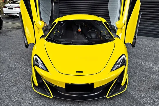 McLaren 540C & 570S Carbon Fiber Front Bumper Lip With Undertray
