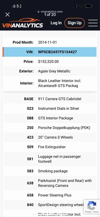 2015 Porsche 991 Carrera GTS - Image 14 of 15
