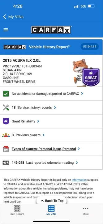 2015 Acura ILX - Image 3 of 16