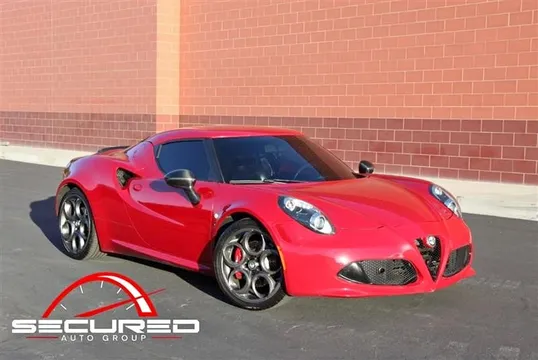 2015 Alfa Romeo 4C Launch Edition