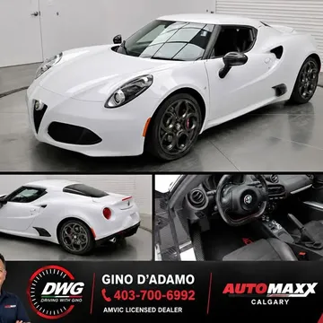 2015 Alfa Romeo 4C