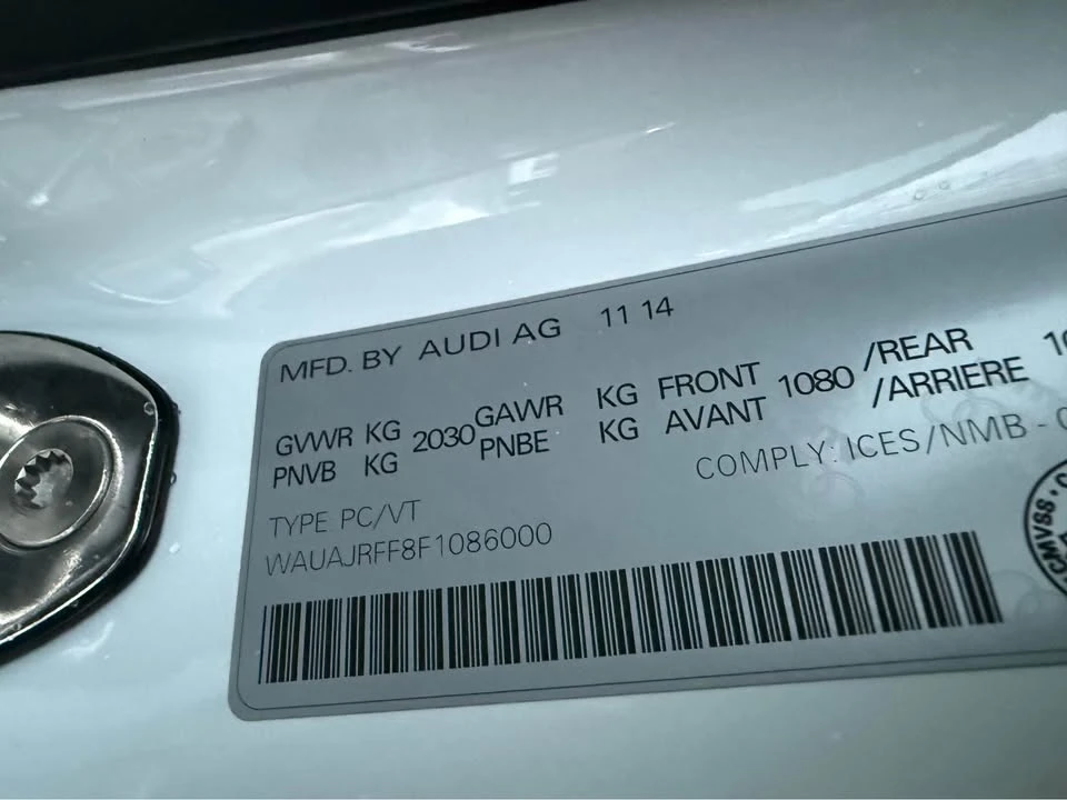 2015 Audi 8V A3 - Image 15 of 15