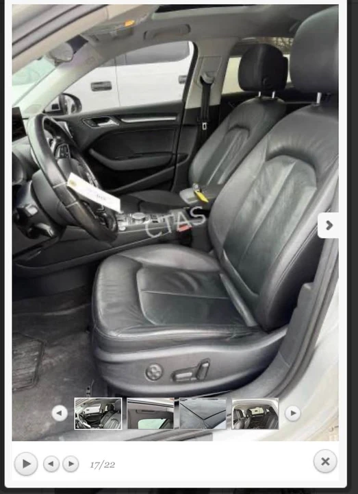 2015 Audi 8V A3 - Image 3 of 14