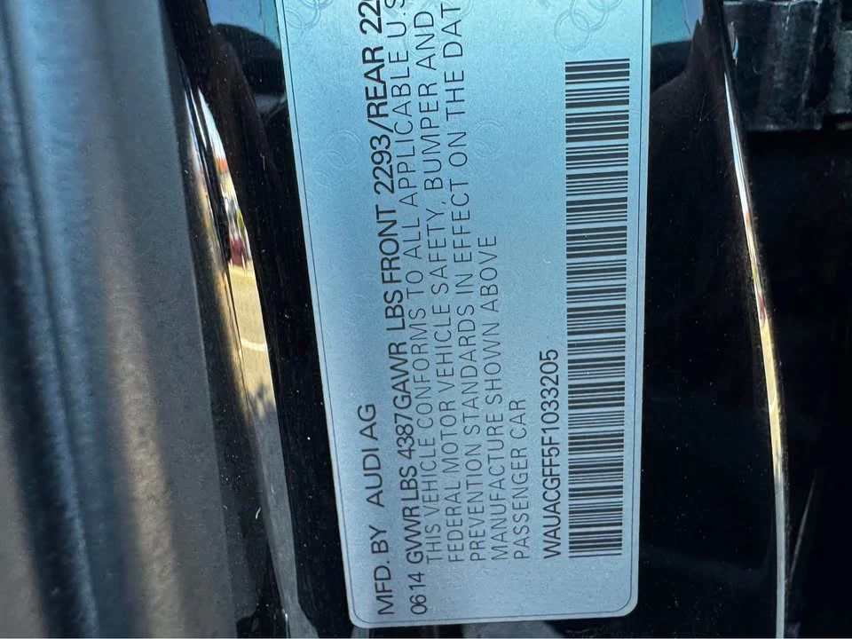 2015 Audi 8V A3 - Image 7 of 15
