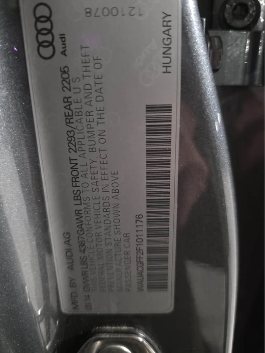 2015 Audi 8V A3 - Image 6 of 13