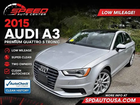 2015 Audi A3 2.0T Premium Plus Sedan 4D