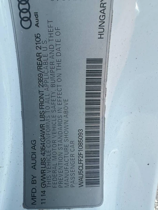 2015 Audi 8V A3 - Image 11 of 22