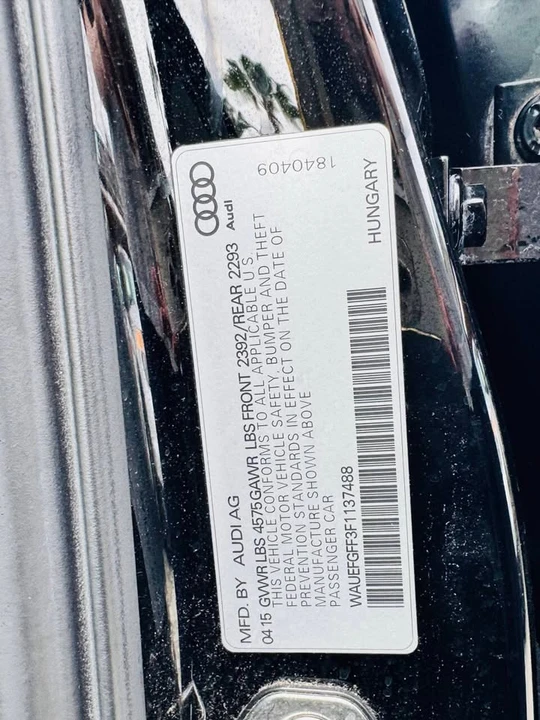 2015 Audi 8V A3 - Image 13 of 20