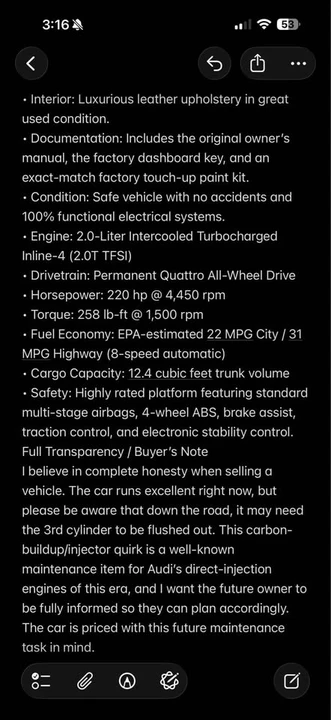 2015 Audi B8 A4 - Image 10 of 11