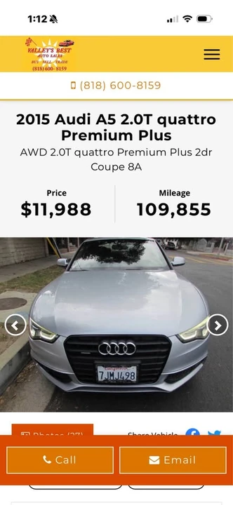 2015 Audi B8 A5 - Image 3 of 5