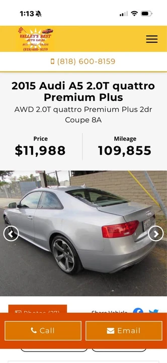 2015 Audi B8 A5 - Image 5 of 5