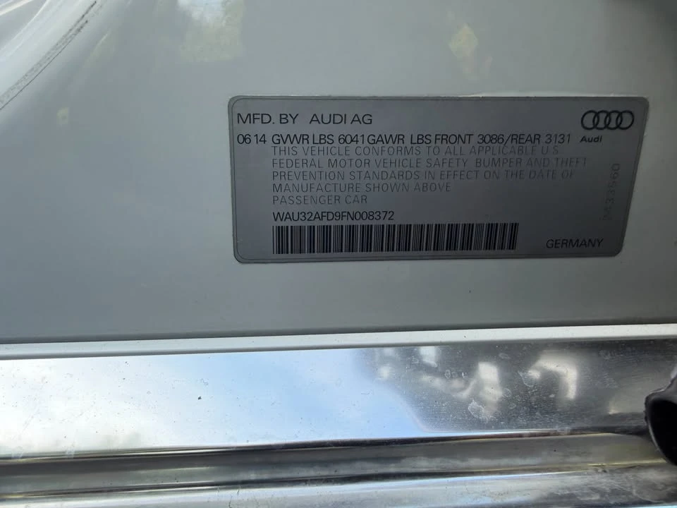 2015 Audi D4 A8 - Image 19 of 19