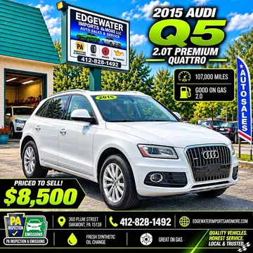 2015 Audi Q5 2.0T Premium Plus Quattro