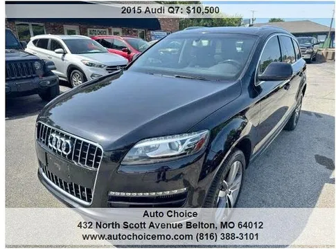 2015 Audi Q7 3.0 Quattro TDI Premium Plus AWD