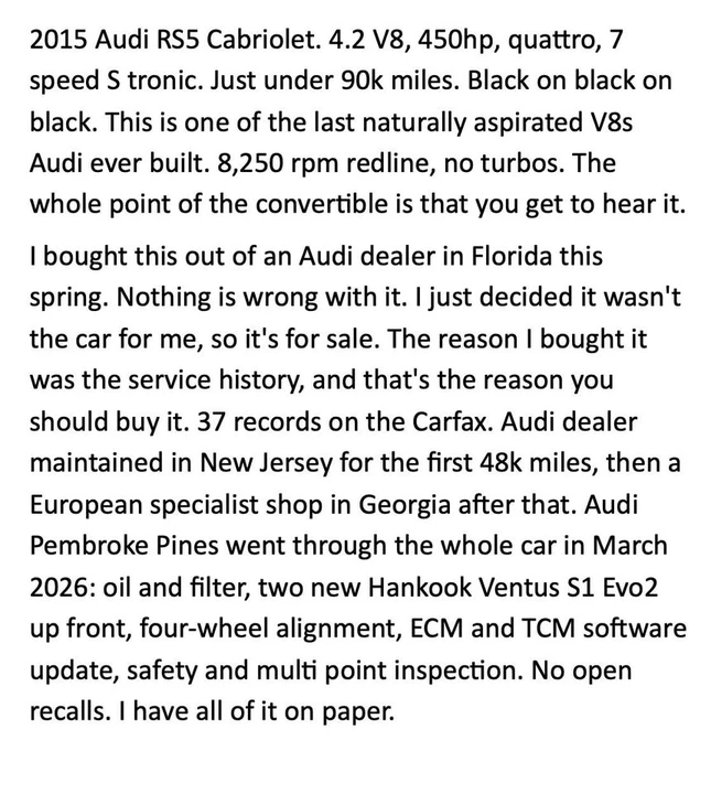 2015 Audi B8 RS5 - Image 16 of 18