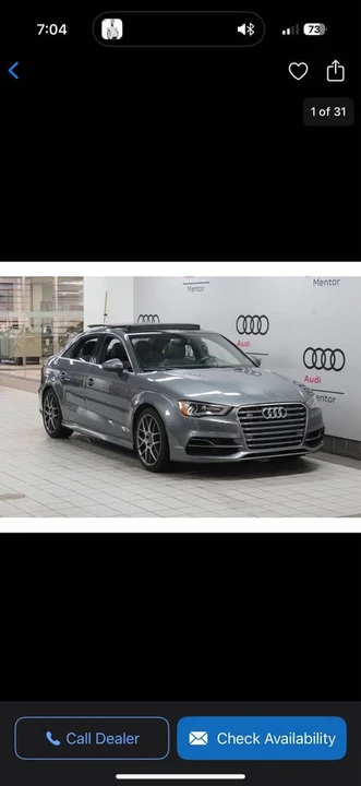2015 Audi 8V S3 - Image 7 of 10