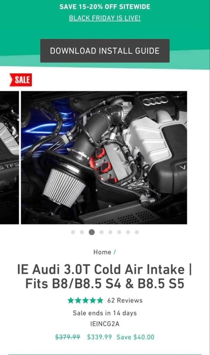 2015 Audi B8 S4 - Image 8 of 20