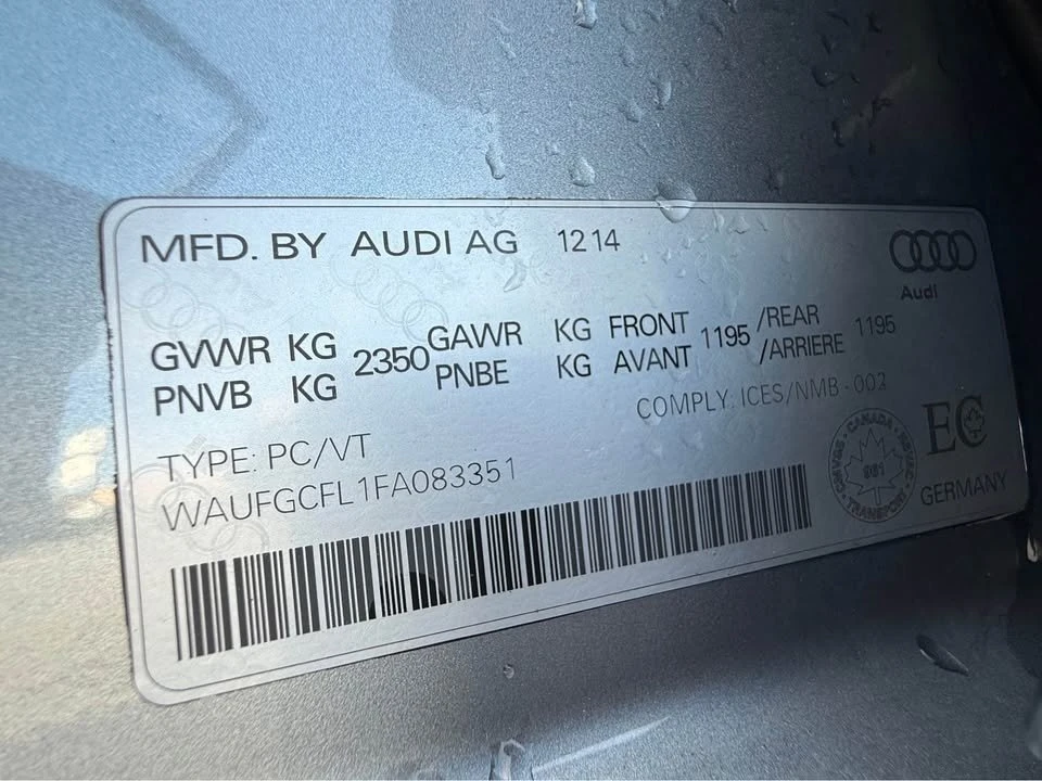 2015 Audi B8 S4 - Image 19 of 19
