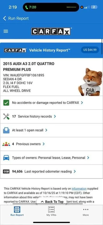 2015 Audi 8V A3 - Image 19 of 20